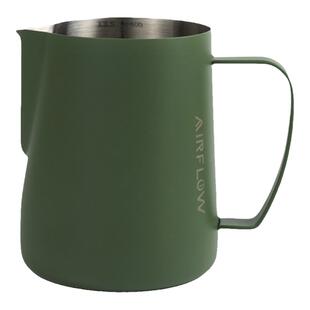 AIRFLOW气流 拉花缸咖啡拉花杯 压纹尖嘴拉花缸304不锈钢奶泡杯