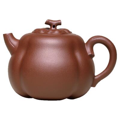 把玩花器南瓜壶宜兴手工紫砂茶壶
