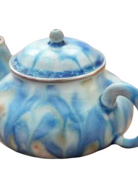 柴烧窑变高温矿石颜色釉茶器