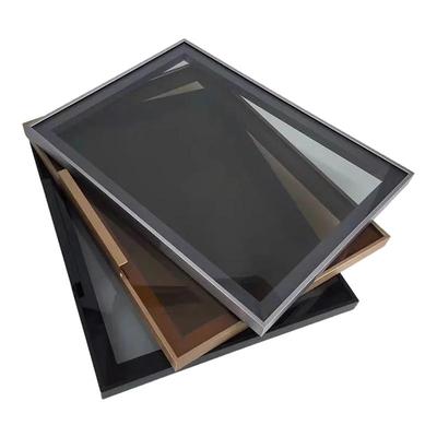 极简铝框玻璃定制自装橱柜