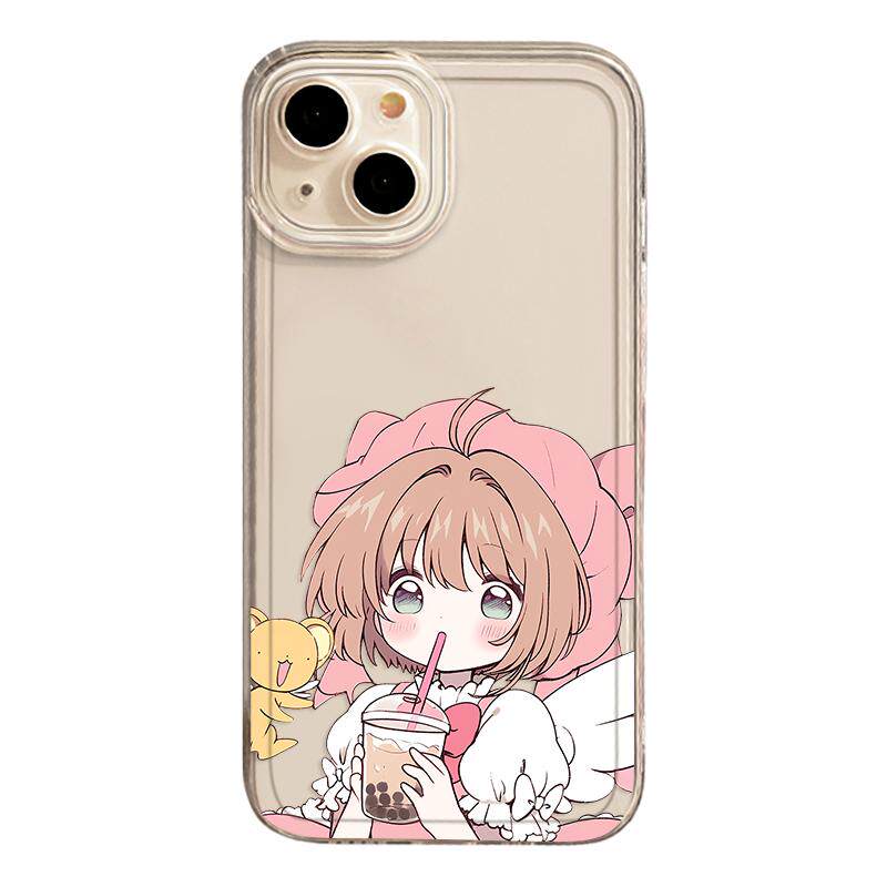 百变小樱手机壳适用苹果16Promax新款iPhone15魔卡少女樱13可爱14Pro日系12透明软套11魔法8plus创意xs高级感