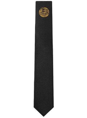 GIEVES CHARLES【蛇年限定】国风刺绣真丝领带男士手打领带礼盒装