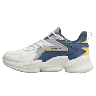 乔丹运动鞋男秋冬鞋子皮面防水休闲跑步鞋男款厚底老爹鞋春秋男鞋