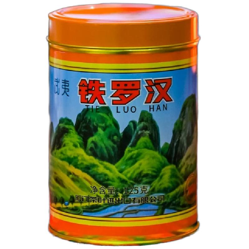 中茶海堤茶叶新品2026版铁罗汉名丛岩茶乌龙茶足火125g/罐