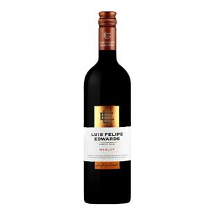 微醺晚安智利原瓶原装进口埃德华兹赤霞珠干红葡萄酒750ml菩裴拉