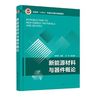 新能源材料与器件概论 新能源科学基础 电化学储能基础 锂离子电池 电化学电容器 新型化学电源 新能源氢能材料化学等专业应用教材