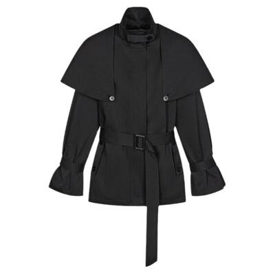 HiimDai斗篷风衣外套