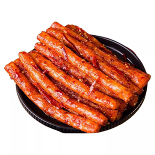 翻天娃爆辣通心棒辣条香辣味解馋小零食时怀旧面筋素肉小吃
