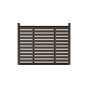 塑木围栏户外木塑围栏地板护栏栅栏院子围墙板防腐木栅栏护栏篱笆