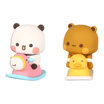 可爱治愈摇摇乐一二布布车载摆件