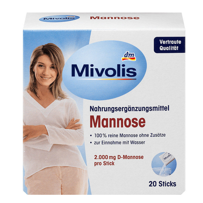 德国Mivolis高含量甘露糖粉冲剂