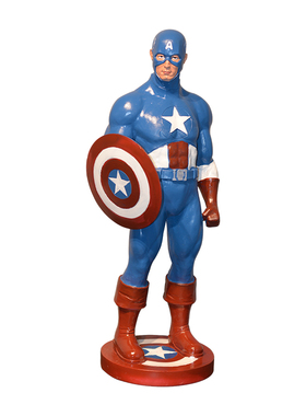 美国队长星球大战白兵落地摆件