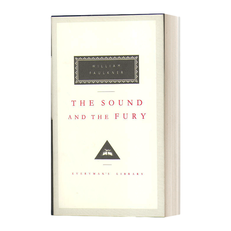 英文原版小说 The Sound And The Fury 喧嚣与骚动 威廉·福克纳 Everyman精装版 英文版 进口英语原版书籍