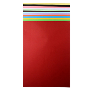 卡纸大张 幼儿园环创材料主题墙手工全开大号彩色红色加厚硬卡纸