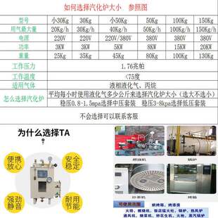 液化气汽化器中邦防爆气化炉煤气加热气炉气化器20-500公斤汽化炉