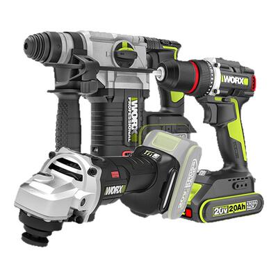 威克士WU387/388/806/193锤磨钻组合锂电电锤角磨机电钻水电专用