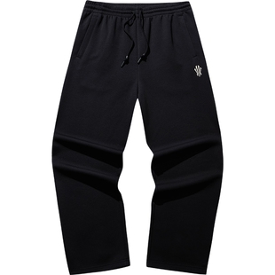 安踏欧文加绒运动裤男士直筒子加厚保暖长裤直筒卫裤男172611309N