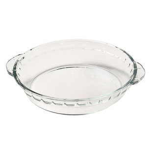 耐高温玻璃烤盘鲍鱼盘子家用菜盘烤箱微波炉加热专用器皿焗饭餐盘