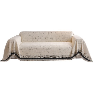 2025新款沙发巾盖布秋冬季用一整张全盖防猫抓毛绒套罩沙发毯子