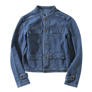 【02/24新品】大于诗集 千禧单宁 复古老钱调风牛仔小香短外套春