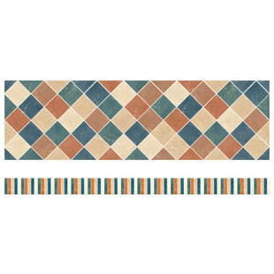 美式仿古厨房防油墙地面墙贴纸卫生间防水瓷砖遮丑补洞自粘可移除