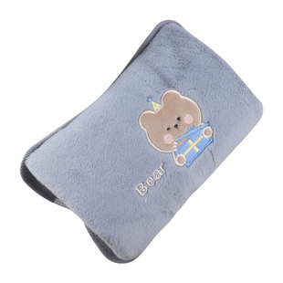 国标热水袋充电式防爆暖手宝暖宝宝卡通毛绒电暖宝热宝女生敷肚子