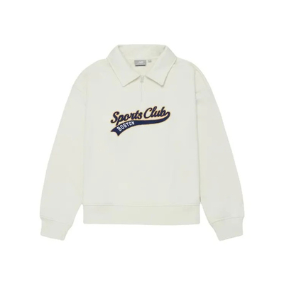 NB女款翻领休闲百搭时尚套头卫衣