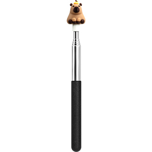 可爱卡通可伸缩指读棒小学生手指教鞭教师专用指挥杆儿童学习阅读幼儿园加长指示导家用认字只点读棍笔书神器