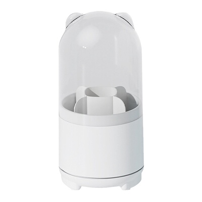 旋转化妆刷收纳筒置物架