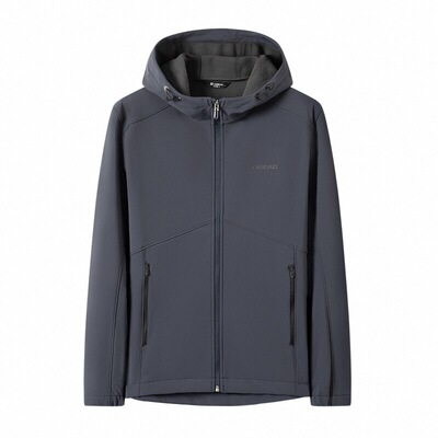 探路者软壳外套防风透湿内里加绒