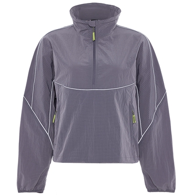 BODYWILD爱慕漫野系列女士梭织立领短款套头衫外套早春轻户外ZBL8