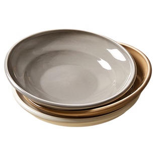 高级感盘子菜盘家用2026新款陶瓷碗碟餐具好看的炒菜碟子深盘餐盘