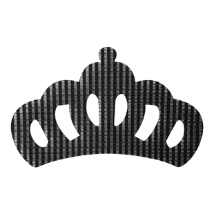 黑色大号刘海贴发帖儿童魔法贴成人碎发贴前额粘头发固定魔术贴片