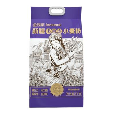 金沙河新疆面粉多用途小麦粉