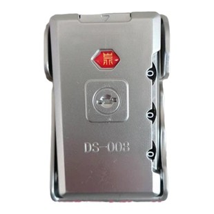 拉杆箱行李箱锁配件固定海关密码锁箱包锁铝框箱扣锁旅行箱配件锁