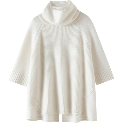 启超官方高端100%纯山羊绒衫