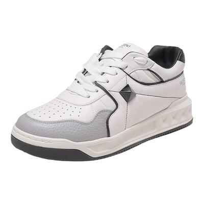 VALENTINO 男士ONE STUD超大铆钉运动鞋板鞋1Y2S0E71 NWN