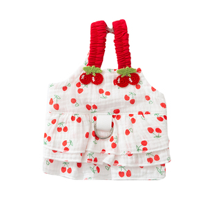 嬉皮狗宠物夏天连衣裙小猫咪衣服防掉毛布偶幼猫德文夏季薄款裙子