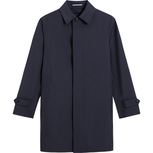 [羽绒内胆]Brooks Brothers/布克兄弟男士25秋冬新款挺括风衣外套