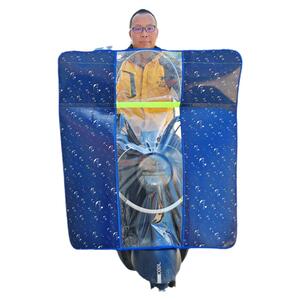 夏季电动摩托车前挡风板雅迪踏板电瓶车防风被透明挡雨罩四季通用