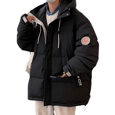 【防风保暖】连帽休闲加厚羽绒服