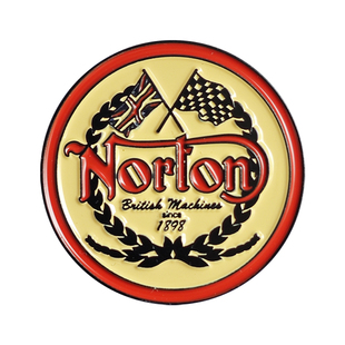 诺顿NORTON摩托机车标志LOGO胸针金属徽章布尔BUELL佳娃JAWA欧美
