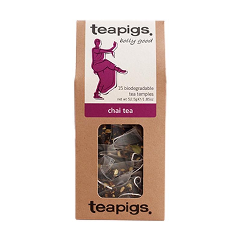teapigs茶猪猪印度拉茶英国进口红茶阿萨姆奶茶茶包袋泡茶15袋装
