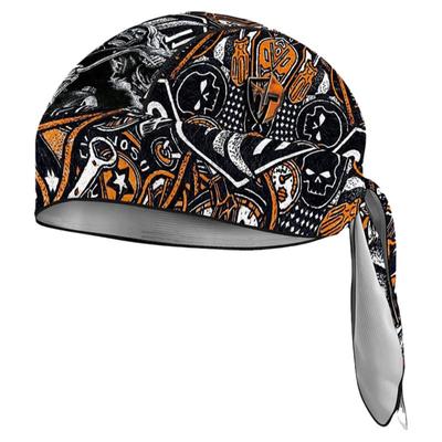 户外自行车海盗帽防晒户外冰丝男女健身吸汗哈雷头巾运动骑行小帽