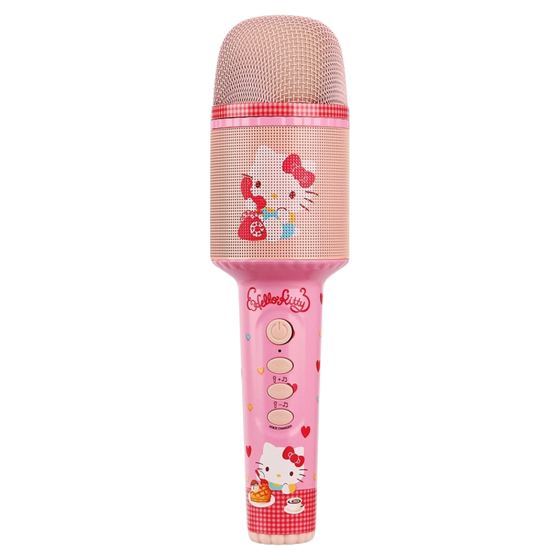 HelloKitty话筒音响一体麦克风儿童唱歌无线家用k歌女孩生日礼物
