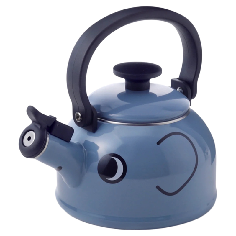 日本Fuji Horo动物水壶熊猫大象富士搪瓷珐琅家用烧水壶茶壶煮茶