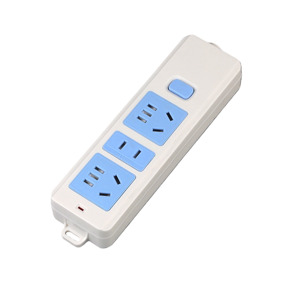 新国标不带线插线板带地线排插安全门自接线电源插座纯铜办公插板