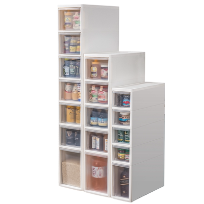 夹缝柜厨房置物架多层抽屉式收纳