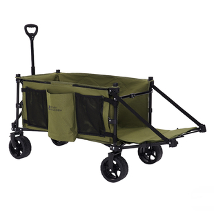 牧高笛云际可拓展营地车户外露营便携可折叠露营车聚拢收纳手推车