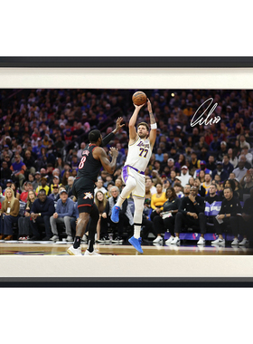 NBA篮球湖人东契奇挂画相框摆台球迷周边海报礼物照片墙装饰画